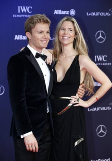  El expiloto de Fórmula 1, Nico Rosberg, y su esposa, Vivian Sibold