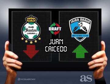 Los 79 movimientos del Draft del Apertura 2017 en imágenes