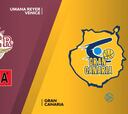 Resumen del Reyer Venezia vs. CB Gran Canaria de Eurocup