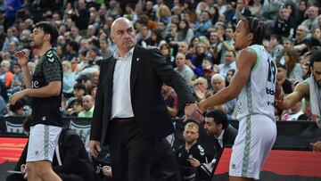 27/03/24 PARTIDO BALONCESTO BASKET
EUROCUP EUROPE CUP SEMIFINAL PARTIDO 01
BILBAO - CHEMNITZ
MELWIN PANTZAR JAUME PONSARNAU