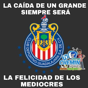 Los 45 mejores memes de la derrota de Chivas frente a Tigres