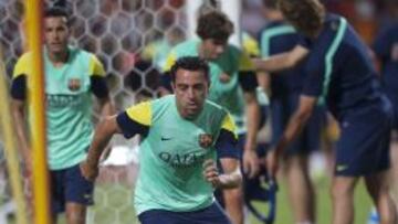 Xavi vuelve a la lista tras descansar ante el Rayo