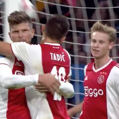 El Ajax golea al Groningen