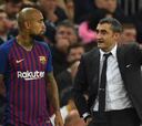 Valverde: "Es una opción que Arturo Vidal releve a Rakitic"