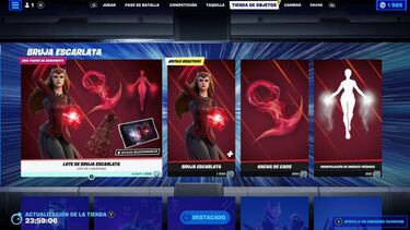 Cómo conseguir a Bruja Escarlata/Wanda Maximoff en Fortnite