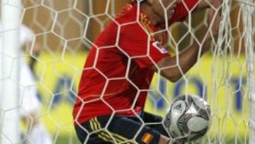 José Ángel, tras el gol de Mattia Mustacchio.