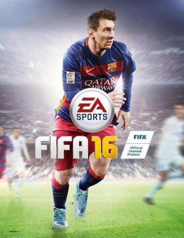 Así se presenta Messi en la portada FIFA 16
