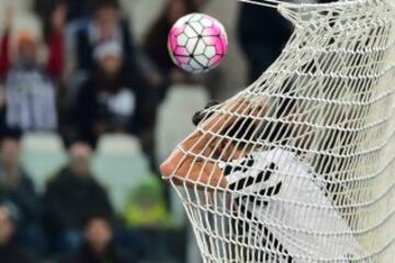 Sami Khedira durante el partido de la Serie A italiana entre la Juventus y el Sassuolo.