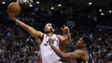 Los suplentes de los Raptors dejan a los Pacers a un paso
