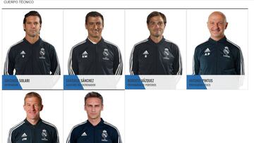 La web del Real Madrid.