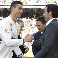 Figo: "Cristiano es un icono, una referencia en el fútbol"