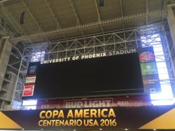 El estadio de la Universidad de Phoenix, el escenario para terminar con decoro
