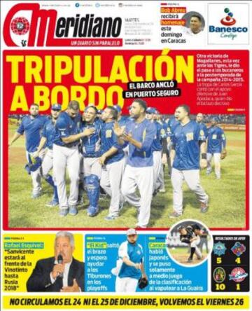 Portadas de la prensa deportiva