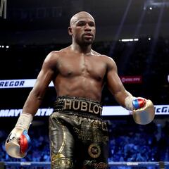 What is Floyd Mayweather’s boxing record?
