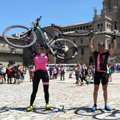 La GAES Pilgrim Race llega a Santiago de Compostela