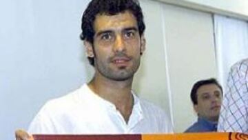 <b>SUEÑO CUMPLIDO.</b> Pep Guardiola ya ha cumplido uno de sus sueños, al poder jugar en un equipo grande del Calcio, que aspira a todo y está lleno de estrellas.