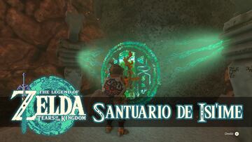 the legend of zelda tears of the kingdom nintendo switch guia santuario isi'ime