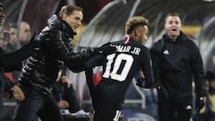 I hug Neymar or I write to him: PSG boss Tuchel
