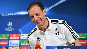 Massimiliano Allegri, en rueda de prensa.