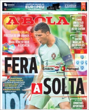 Portadas de la prensa mundial