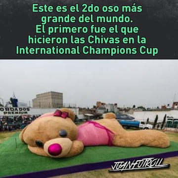 Los memes del empate entre Chivas y Atlético de Madrid