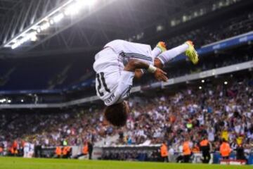 Marcelo celebra el 1-4.