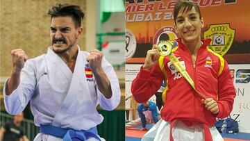 18/02/2018 Sandra Sánchez y Damián Quintero karate katas.
Los españoles Sandra Sánchez y Damián Quintero, números uno del ranking mundial, han revalido este domingo sus respectivos títulos de campeones en la modalidad de kata en la Premier Ligue de Dubai.
DEPORTES
RFEK