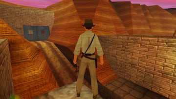 indiana jones infernal machine nintendo 64 n64 retro pc steam harrison ford mejores juegos de indiana jones lucasarts juegos dificiles de conseguir