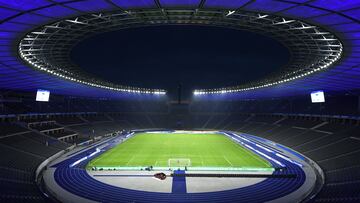 General view of the Olympic stadium Berlin, Germany,