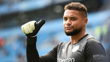 Zack Steffen fue titular en el triunfo del Manchester City ante el Burnley