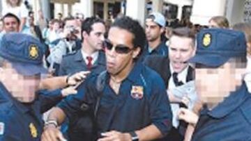 <b>DE VIAJE. </b>El Barça está en Japón desde la madrugada del jueves.