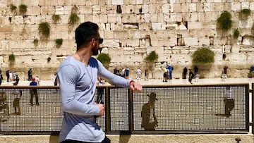 “Quise ir a jugar a Palestina para conocer las raíces de mi familia... Me di cuenta que eran iguales a mi papá, te hacen sentir en casa”