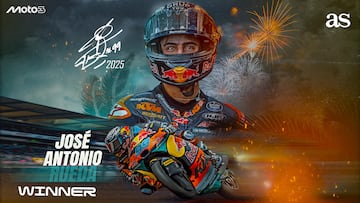 Victoria y título para Rueda