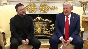 Zelensky turns suit praise into hilarious joke to journalist at White House