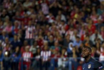 Jackson Martínez tuvo sus primeros 90 minutos en la Champions con la camiseta del Atlético de Madrid.