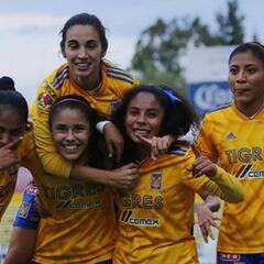 Tigres Femenil golea a Monarcas y son líderes solitarias del torneo
