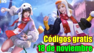 Free Fire | Códigos de hoy viernes 18 de noviembre de 2022: recompensas gratis