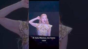 Vídeo: Blackpink se luce en el Foro Sol hablando en español