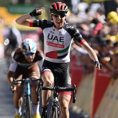Dan Martin batió a Valverde y el sancionado Dumoulin cedió 1:10