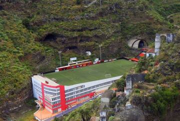 Estadio Silvestre Carrillo, home to Canary Islanders CD Mensajero on the island of La Palma. 