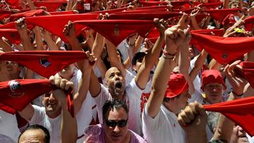 Dado el chupinazo, comienzan los Sanfermines 2016.