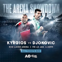 Australia tendrá la revancha de Kyrgios ante Djokovic