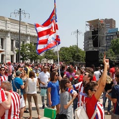 La afición se moviliza para ir a Leicester, no para el Bernabéu