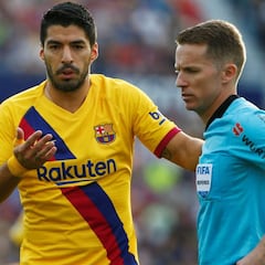 Luis Suárez, rotura del sóleo y tres semanas KO