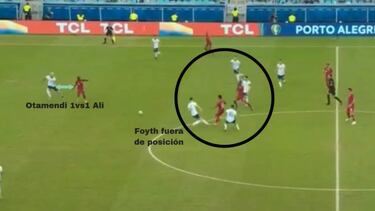 Argentina fue más agresiva y ofensiva, pero arriesgo atrás