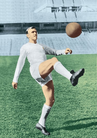 El hispano-uruguayo se caracterizó por su solvente juego defensivo. Además de tener una buena colocación en el campo, mostró un sólido juego aéreo. Pero el plus de calidad residía en el criterio a la hora de sacar la pelota jugada desde atrás. 