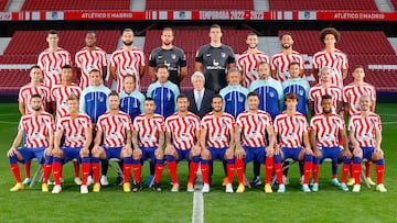 Foto oficial del Atlético 22-23.