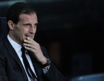 El entrenador del Milan, Allegri.