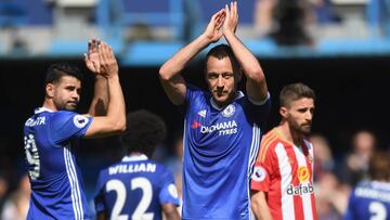 Chelsea’s John Terry given emotional guard of honour