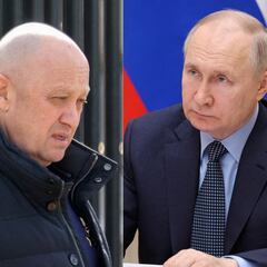 Prigozhin reta a Putin